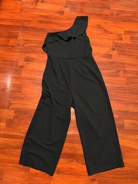 AX Paris Black Sleeveless Jumpsuit